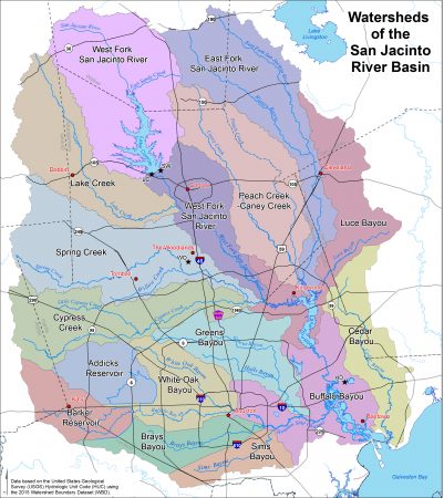 Watersheds - San Jacinto River Authority