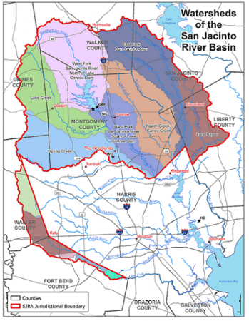 Watersheds - San Jacinto River Authority